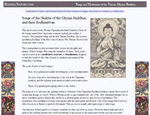 Tablet Screenshot of buddhanature.com